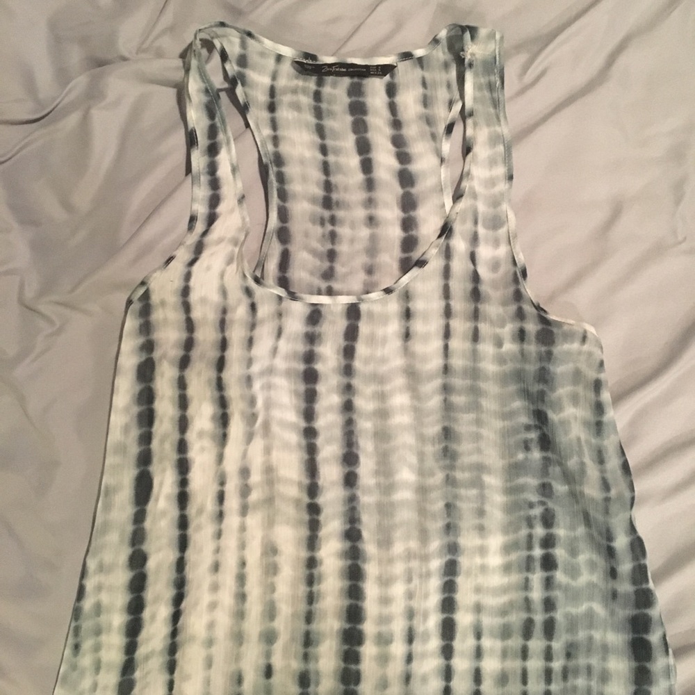 (4/$10) Zara Trafaluc Collection Sheer Tank Top